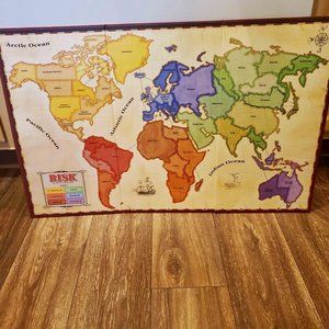 Vintage 1993 Risk Board Game - REPLACEMENT BOARD ONLY